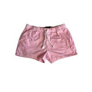 Polo Ralph Lauren Pink Cotton Drawstring Mini Shorts Women's Size XS Barbie